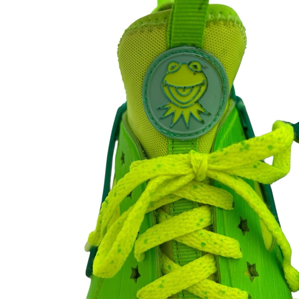 Nike Women's Shoes Huarache Doernbecher Freestyle Kermit Green‎ Size 9 - Picture 10 of 11